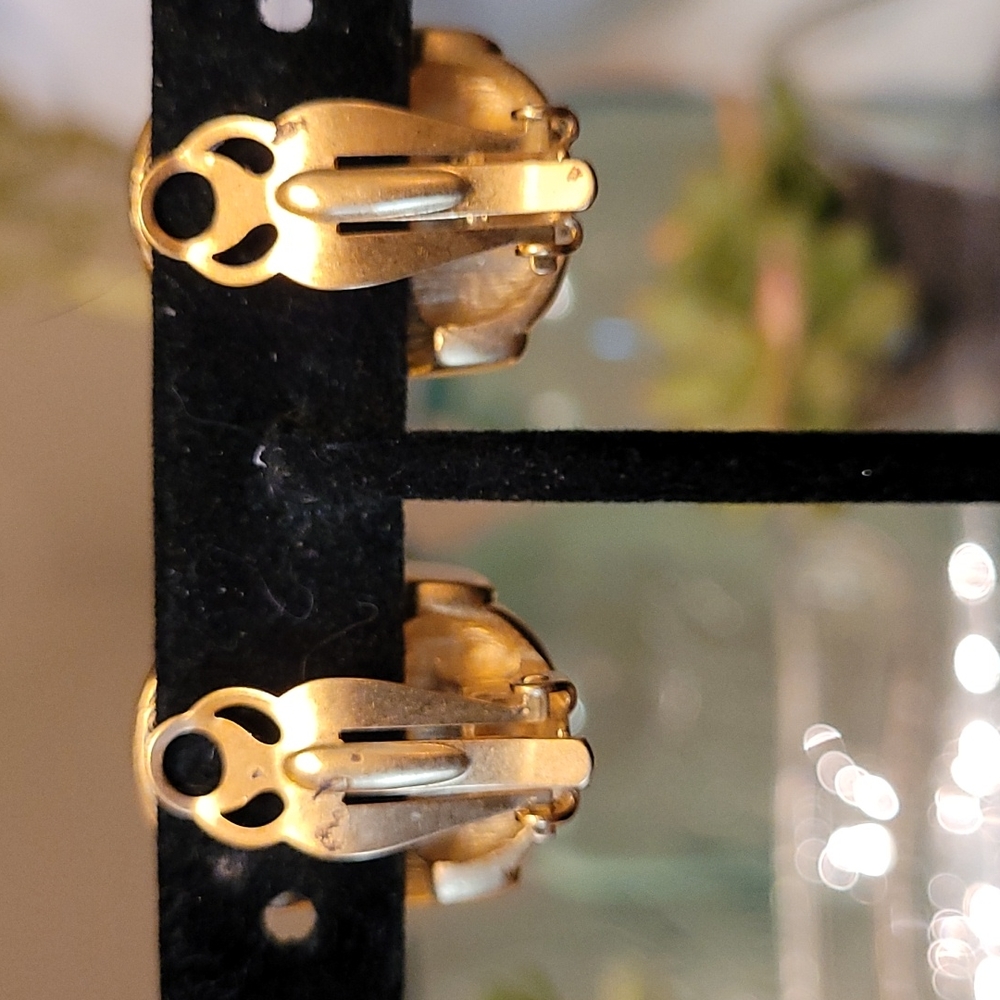 Givenchy Brand New Lucite Clip-on Earrings - Picture 4 of 10
